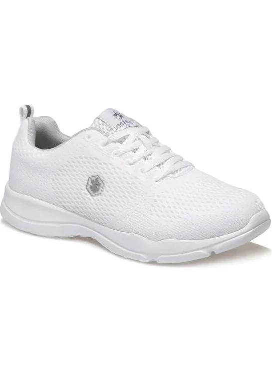 LUMBERJACK Agatha G 4fx Light Sole Laced Black Comfort Shoes White