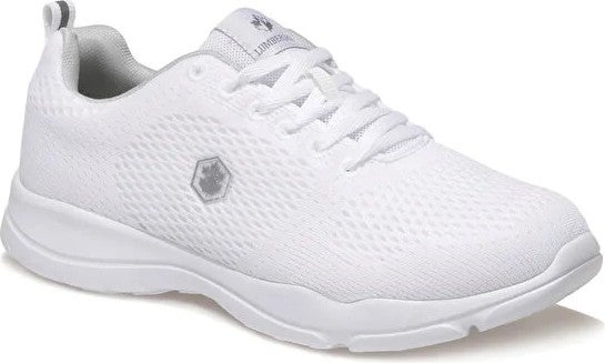 LUMBERJACK Agatha G 4fx Light Sole Laced Black Comfort Shoes White - Image 1