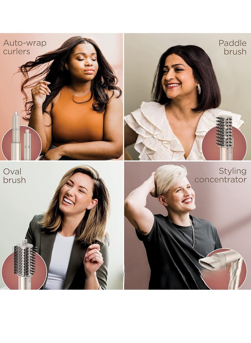 Shark - FlexStyle Air Styling & Drying System, 5 in 1 Hair Dryer Brush & Multi-Styler with Auto-Wrap Curlers, Paddle Brush, Oval Brush, Concentrator Attachment - Image 1