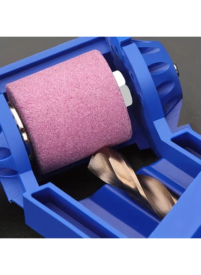 Assorted Colors Manual Drill Sharpener Tool Adjustable For Metal Plastic Drill Bits - Image 5