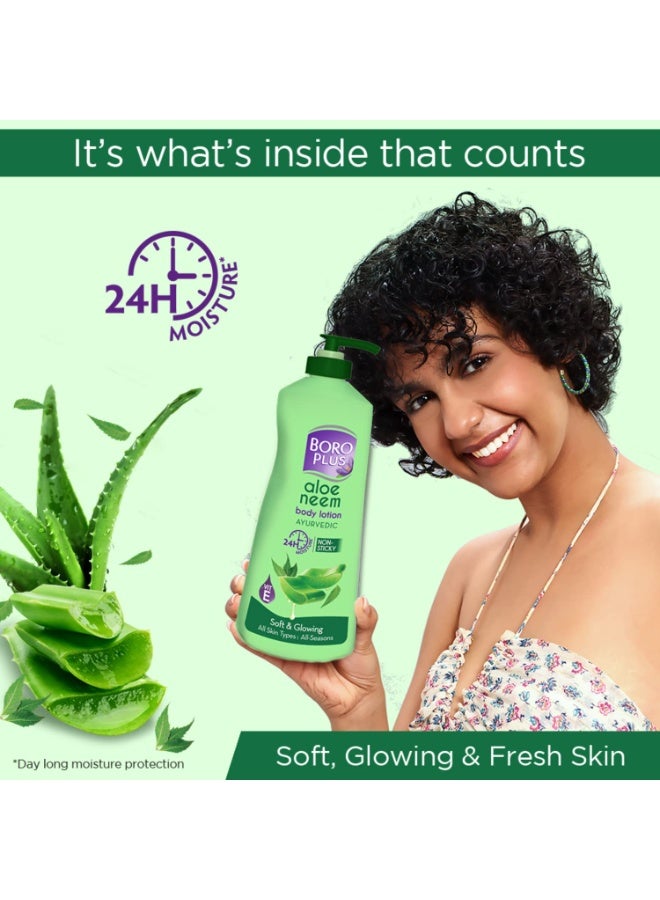 BoroPlus Aloe Neem Body Lotion 400ml - Image 5