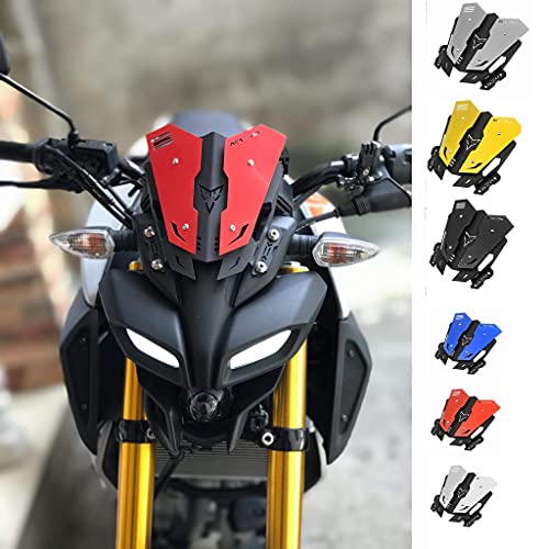 SELVIKE Metal Visor for Yamaha MT15 (RED) - Image 1
