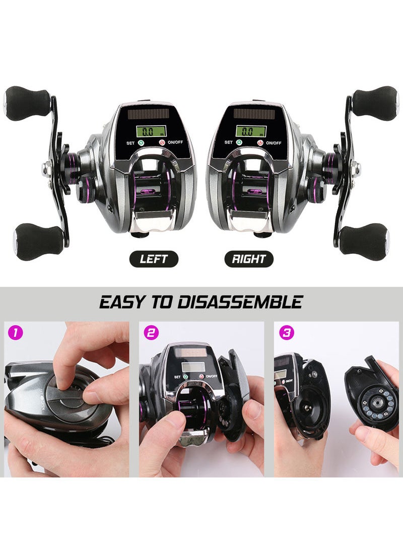 Digital Display Baitcasting Reel 14*7.5*12cm