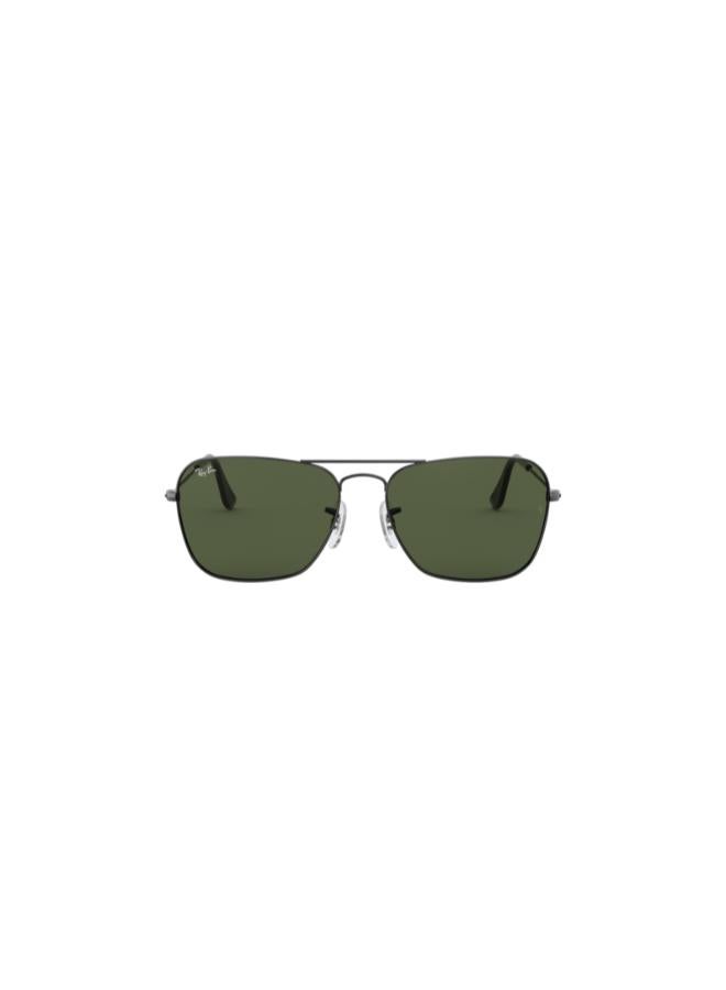 راي بان Men Full Rimmed Square Sunglasses 0RB3136 58 004 - Image 2