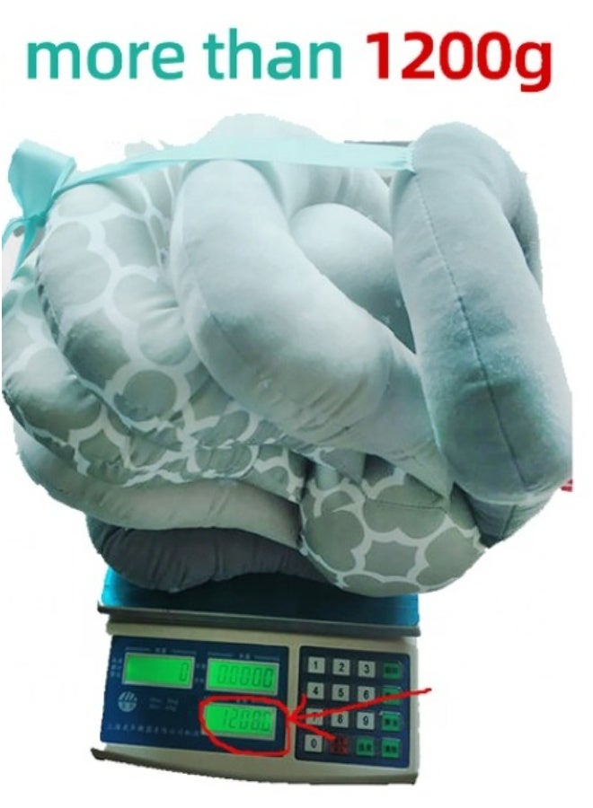 Tiibaby Adjustable Baby Nursing Pillow – Multi-Color 100% Cotton Feeding Cushion For Newborns (0–12 Months) - Image 4