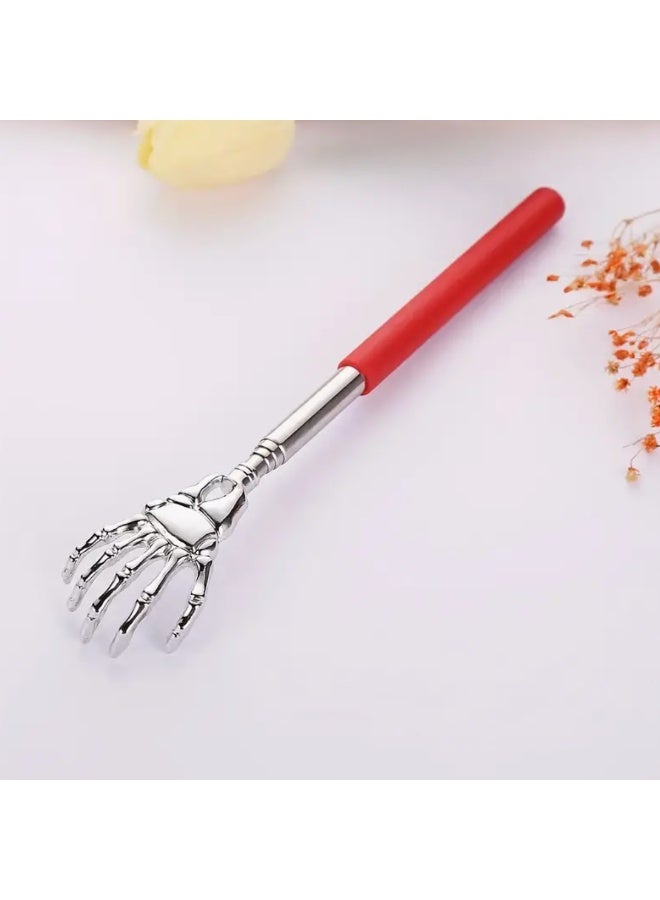 Adjustable Stainless Steel Telescopic Claw Back Scratching, Ergonomic Handle, Portable Massage and Scratching Artifact - Image 3