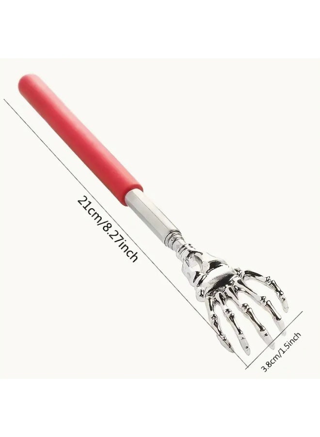 Adjustable Stainless Steel Telescopic Claw Back Scratching, Ergonomic Handle, Portable Massage and Scratching Artifact - Image 2