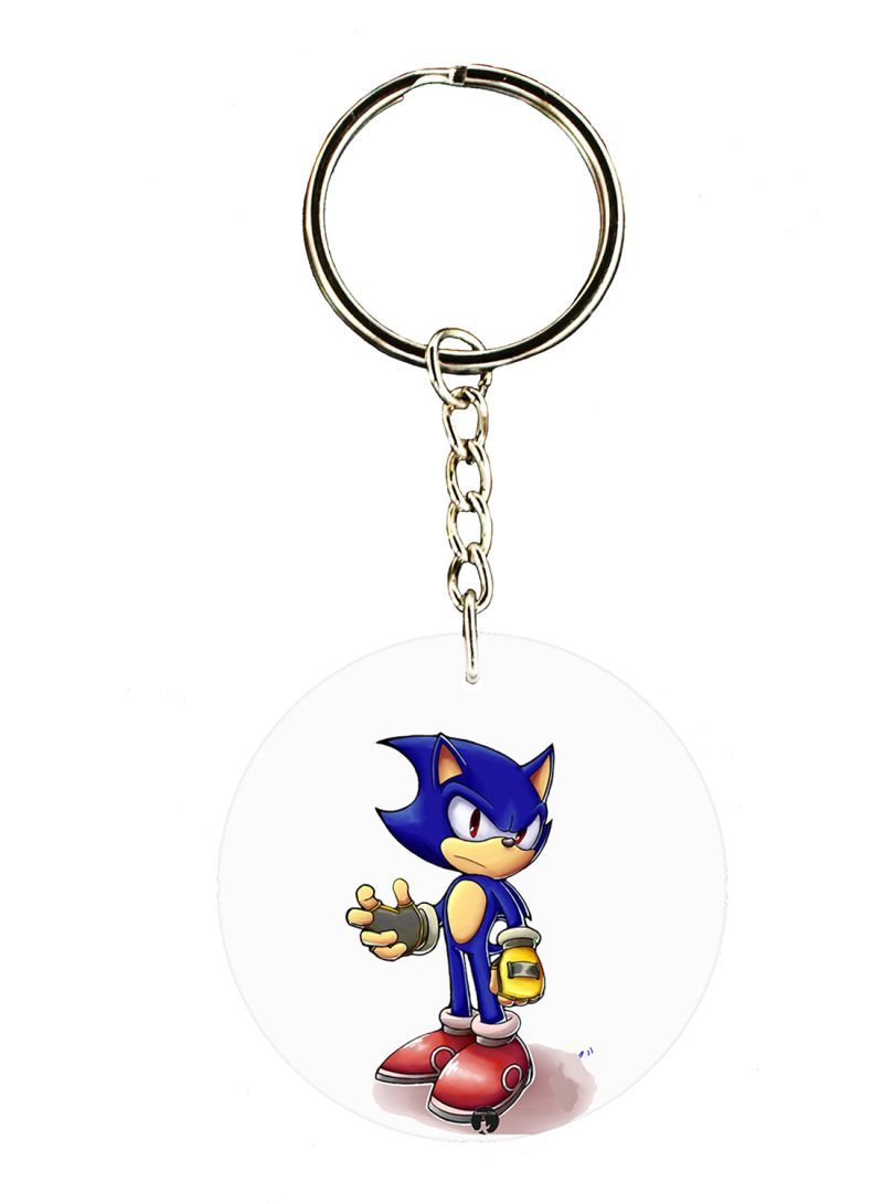 RKN Sonic Double Side Printed Keychain