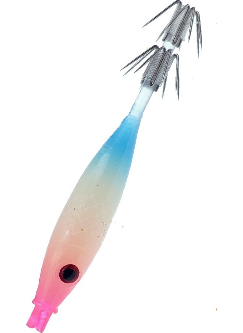 Tubertini Seika Mini Squid Soft Trasparent 7,5cm #37 Pack of 2 
