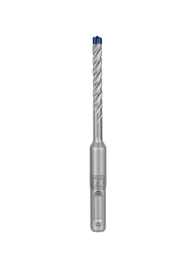 BOSCH Expert SDS Plus-7X Concrete Hammer Drill Bit Silver 6 x 115mm JE2 608 900 071  - Image 1