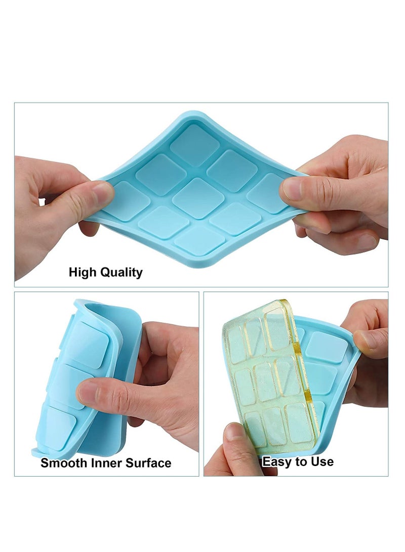 Excefore Tic Tac Toe Resin Mold with 4 XO Chess Pieces Molds, XO Board Game Silicone Casting Molds for Resin Casting,DIY Tabletop Board Game(2PCS) - Image 3