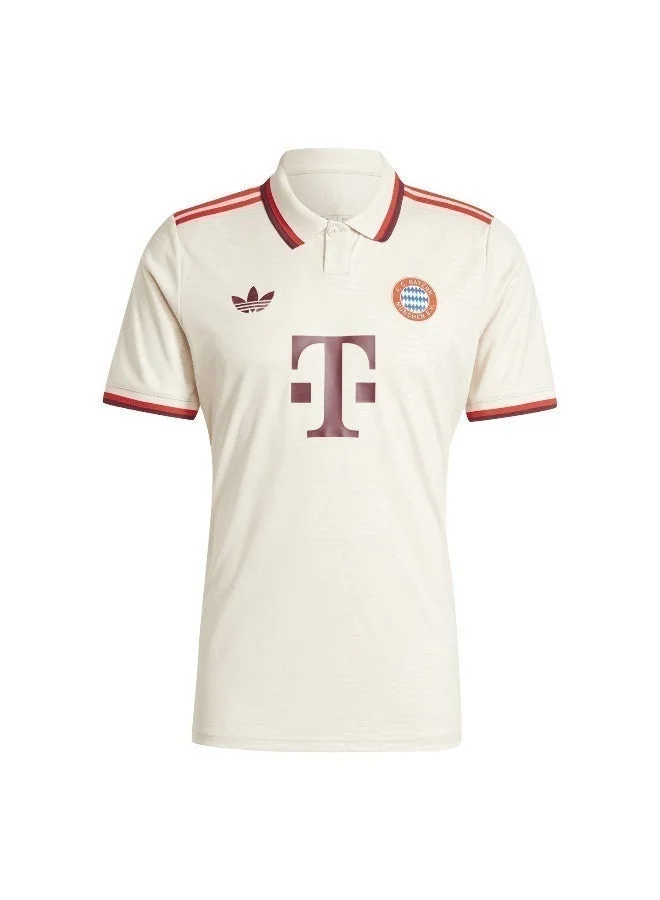 Adidas Fcb 3 Jsy Beige Football Jerseys For Men Xs