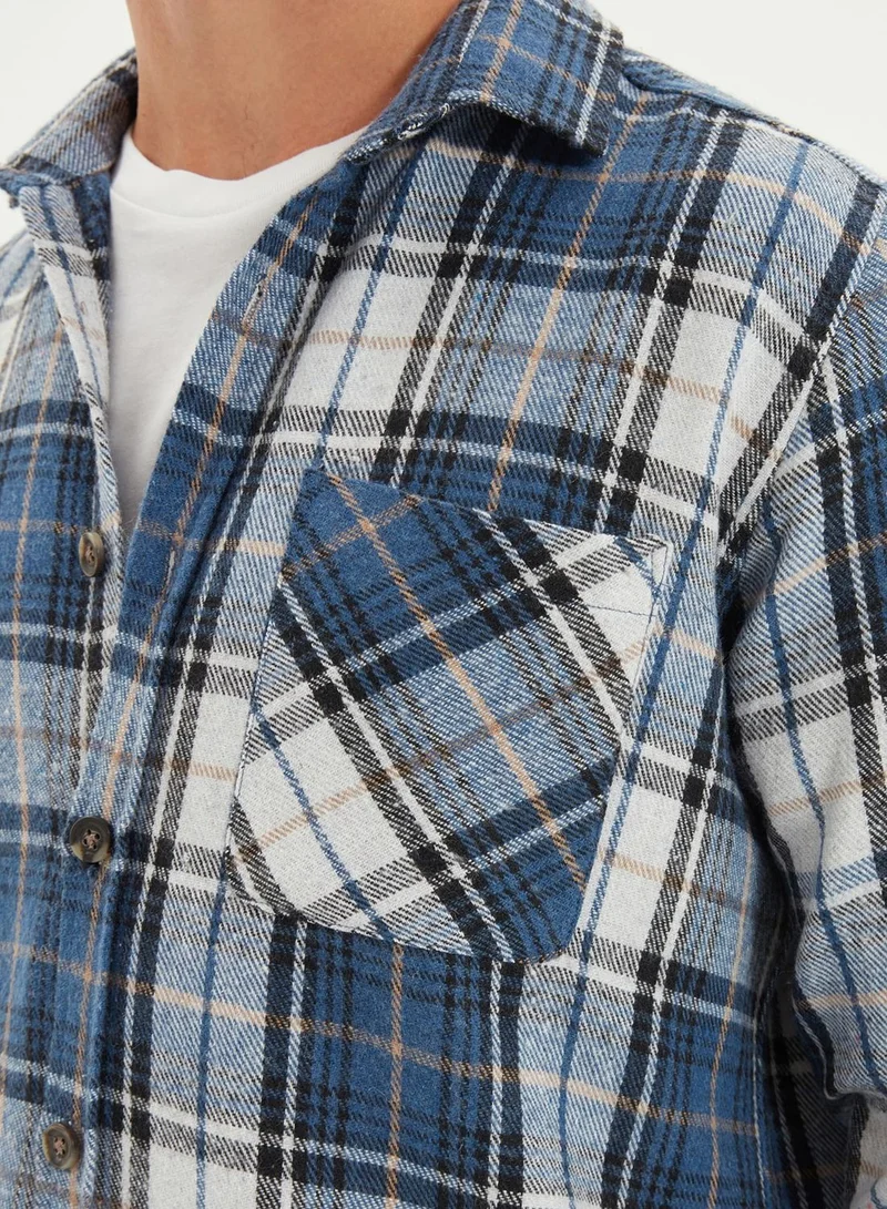 trendyol Checked Slim Fit Shirt
