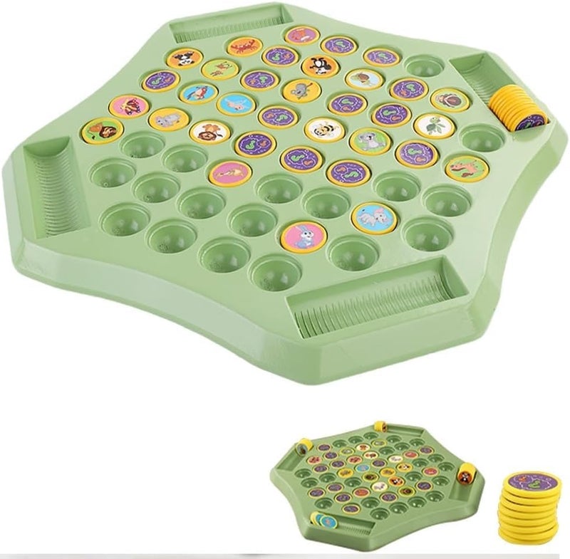 Ality Animal Memory Flip Chess Game – Montessori Matching Puzzle Board for Kids | Fun & Educational Travel Game for Toddlers, Preschoolers & Kindergarten Learning Activities | Gift for All - Image 1