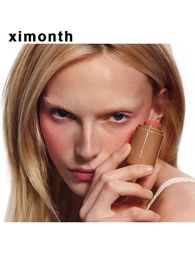 ximonth A Creamy Blush For Buildable Color + Baby-Soft Cheeks 0.18 Oz, Freckle - Neutral Peach - Image 1