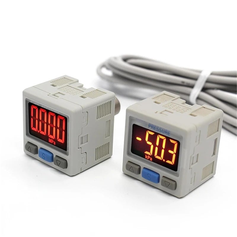 مقاييس الضغط الرقمية عالية الدقة، مقياس الفراغ، ISE30A-01-N-L، ZSE30A-01-P-L، ZSE30AF-01-A-L، رقمي، GAU yunshop (ISE30A-01-P-L) - Image 2