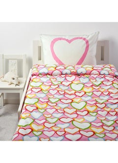 erorex Duvet cover and pillowcase, multicolour, 150x200/50x80 cm  - Image 2