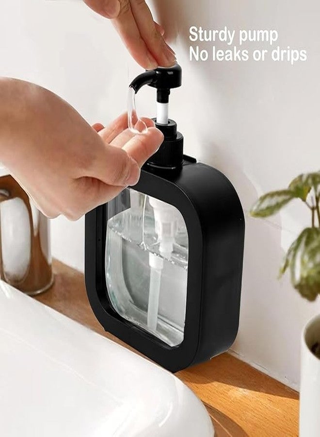 ETSAP 500ml Hand Wash Dispenser - Liquid Soap, Dish Soap, and Shampoo Pump Dispenser for Kitchen Sink, Bathroom- Refillable Soap Dispenser Bottle for Kitchen, Bathroom, and Household Use (Multicolor) - Image 4