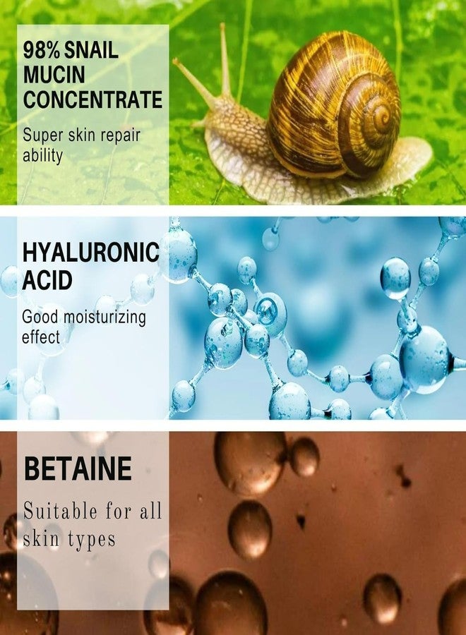 Samisha Snail Mucin Serum Samisha face serum for men and women | anti aging serum for women and men | skin serum for dry skin | best serum for glowing skin | snail serum for combination skin - Image 3