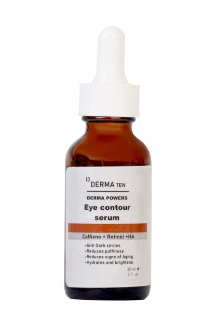 ديرما تن سيروم محيط العين، كافيين 5% + ريتينول + حمض الهيالورونيك