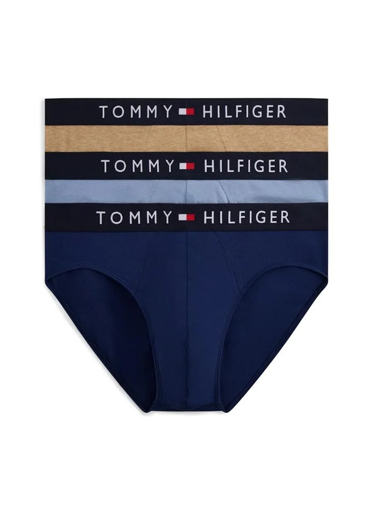 تومي هيلفيغر 3 Pack Logo Band Boxers