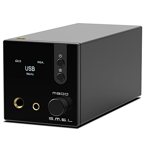 S.M.S.L SMSL M300SE(Upgraded),Two CS43131 Chip MQA Audio Decoder,Ear Amplifier,Third Generation XMOS,PCM768kHz/32bit DSD256,DOP64,5 PCM Filters,True Balanced Output XLR,THD+N -117dB - Image 1
