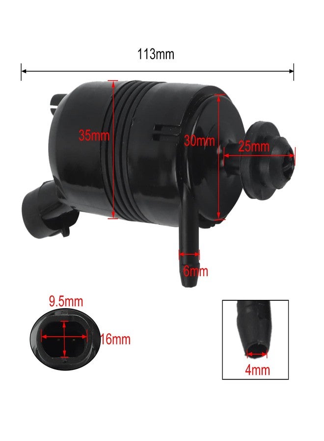 FLYPIG Front Windows Windscreen Washer Pump For GMC Buick Oldsmobile Cadillac Pontiac Truck 89025062 92214706 22143196 - Image 5