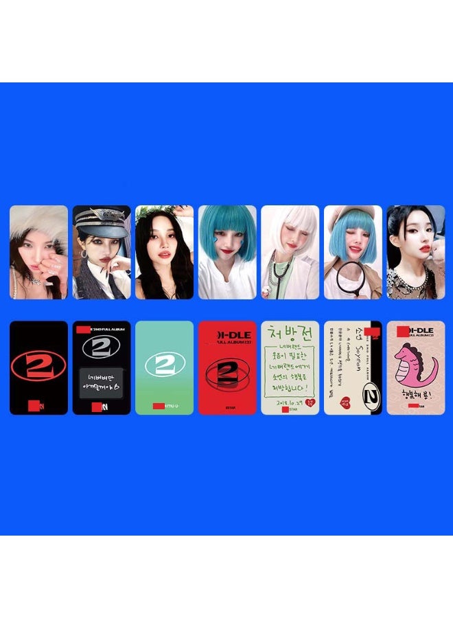 NIBEMINENT 5 Pcs Kpop (G)I-DLE - SOYEON 2ND Lomo Cards Card For Fans Collection Gifts - Image 1