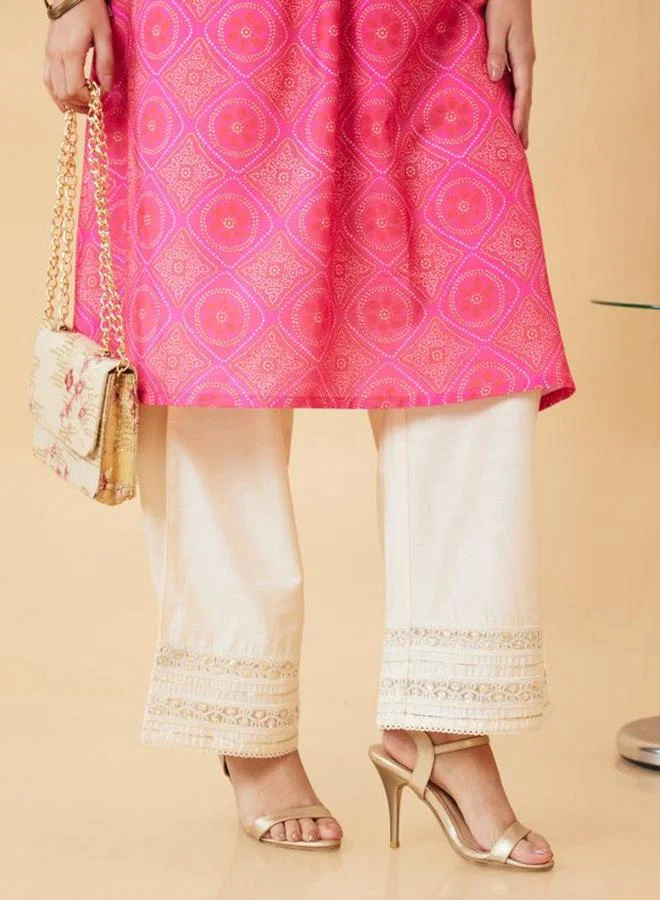 جلو باص بنطال بالازو