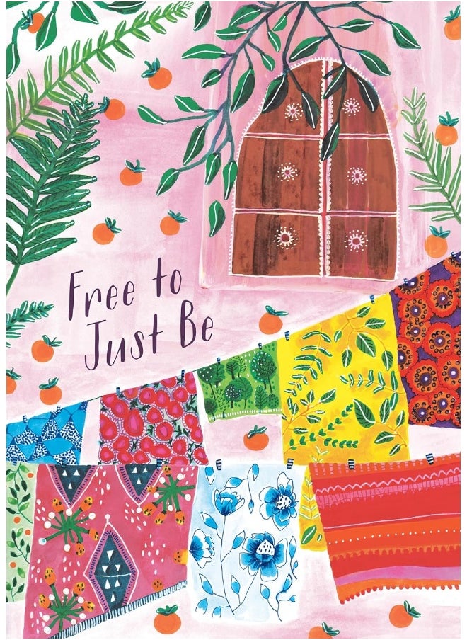 Free to Just Be 1,000-Piece Puzzle: (Flow) for Adults Families Picture Quote Mindfulness Game Gift Jigsaw 26 3/8" x 18 7/8"  - Image 3
