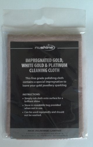Nushine Gold, White Gold & Platinum Cleaning Cloth (Large 44 x 31.5cm) - Contains Special Impregnation - Image 5