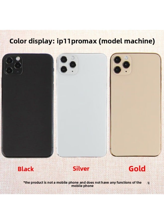 BA Gang Mobile Phone Model Is Suitable For Iphone 11Promax/x/xs/m Toy Bright Screen Glass Screen-Applicable Models:For Apple XSMAX-white Black Screen Glass Screen [+ Shell]]  - Image 2