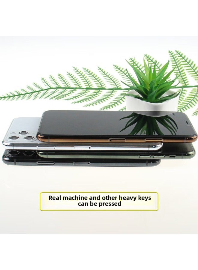 BA Gang Mobile Phone Model Is Suitable For Iphone 11Promax/x/xs/m Toy Bright Screen Glass Screen-Applicable Models:For Apple XSMAX-white Black Screen Glass Screen [+ Shell]]  - Image 4