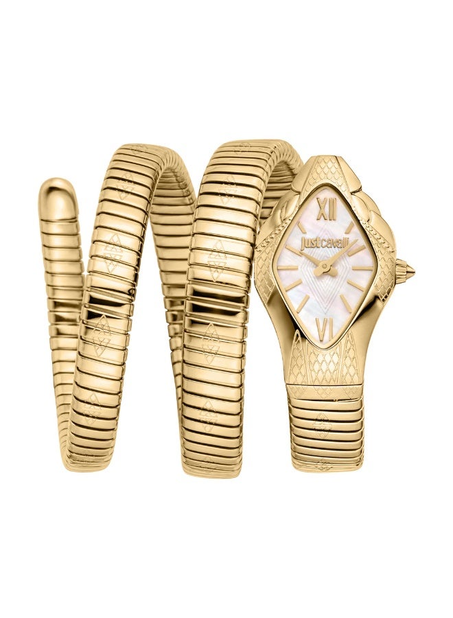 Just Cavalli Women's Signature Snake Quartz Watch - Image 1