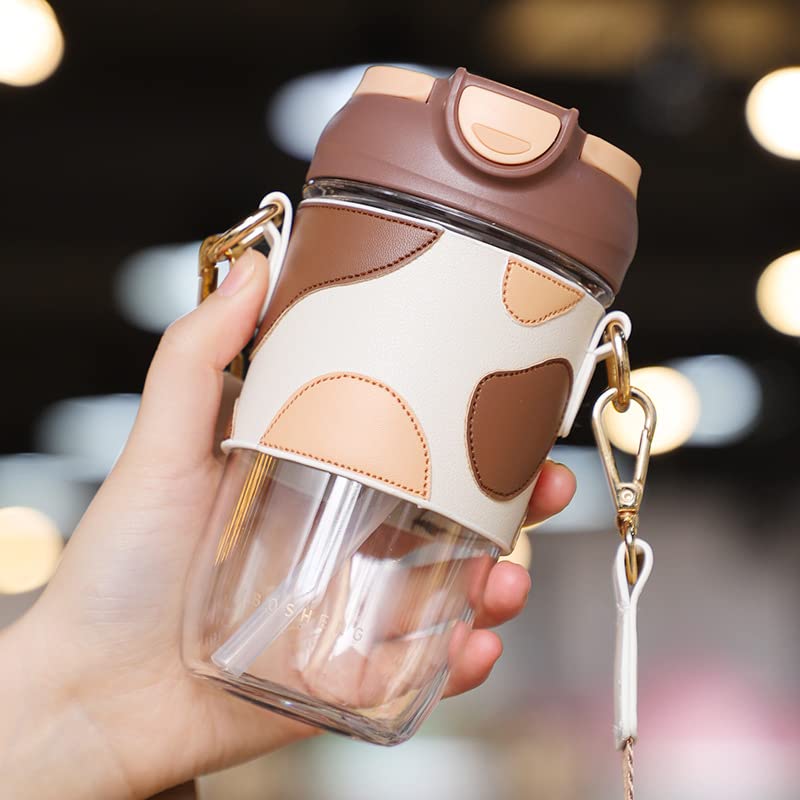 Primetan BPA Free Plastic Cup with Dual Lid Sipper and Straw Leak Spill Proof Tumbler Travel Tumbler for Hot Cold Drinks Like Coffee Shake Juice for OfficeHomeCar Random Color - Image 2