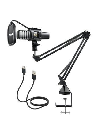 USB Microphone Kit, PC Podcast Recording Cardioid Condenser Computer Mic Set for Gaming, Streaming, Singing, Voice Over, YouTube, Studio Mic Bundle with Adjustable Arm Stand, TC30+ - pzsku/Z6833FBAC2B11A49A4174Z/45/_/1682421891/34eff4b2-0d4a-45c2-a2cf-55b0164e83f9