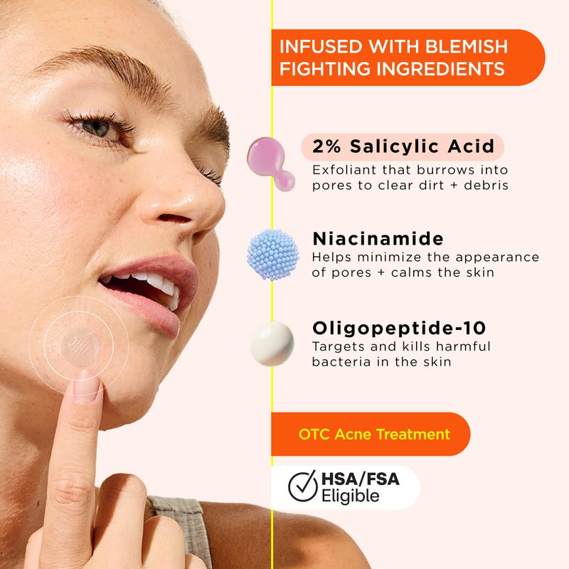 ZitSticka Extra Strength Killa Acne Microdart Patches for Face - OTC Acne Treatment with 2% Salicylic Acid - Fast Acting Microdarts for Deep, Early-Stage Zits & Blemish - 20 Count - Image 3