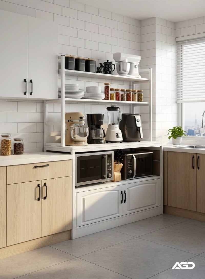 إيه جي دي خزانة تخزين متعددة الاغراض لركن القهوة والمطبخ - Image 2