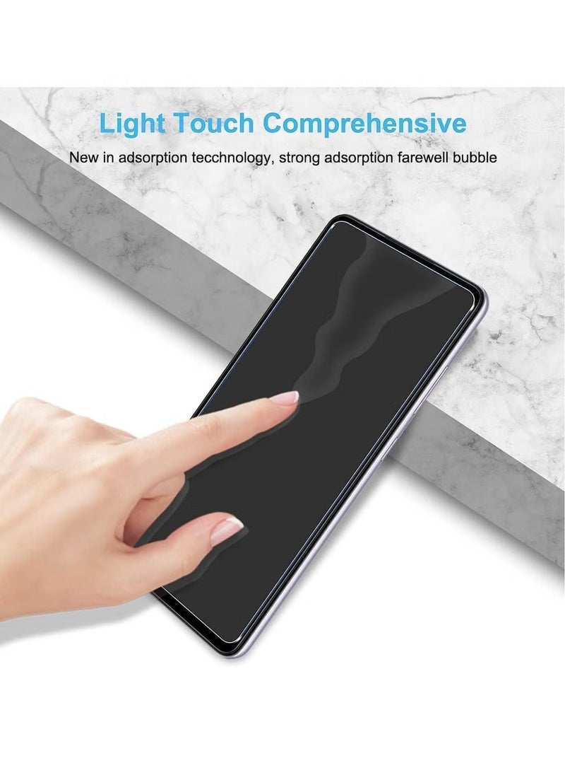 JAJEEK Samsung Galaxy A35 5G Screen Protector – Pack of 3, Ultra-Clear, Shatterproof, Anti-Scratch, Full Coverage, Bubble-Free Tempered Glass for Maximum Screen Protection - Image 5