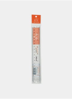 Generic XiaNiBa Ruler 20 cm, plastic, transparent - 1 pc - No:X9020  - Image 5