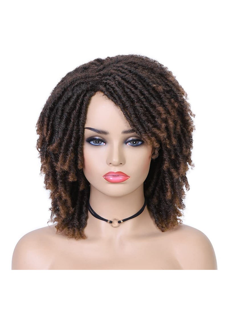 Generic - Fluffy Afro Dreadlock Wig Cap for Women T1B/30 - Image 1