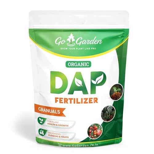 Go Garden DAP Fertilizer – 100% Water-Soluble Plant Food for Indoor & Outdoor Plants – Boosts Growth, Flowering & Fruiting – Easy to Use Granules (400g) - Image 1