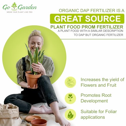 Go Garden DAP Fertilizer – 100% Water-Soluble Plant Food for Indoor & Outdoor Plants – Boosts Growth, Flowering & Fruiting – Easy to Use Granules (400g) - Image 5