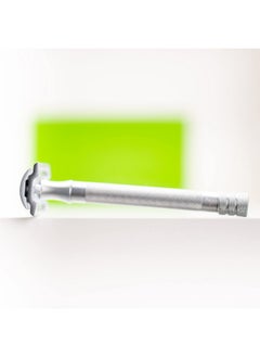 Merkur MERKUR Safety Razor 22C Matte Chrome Satin Finish Three-Piece Razor with Straight Cut Closed Comb Ideal for Wet Shaving Die-Cast Zinc Brass Handle Made in Germany  - Image 2