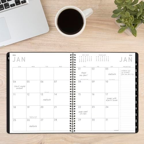 AT-A-GLANCE ATAGLANCE 2026 Planner Monthly 9 x 11 Large Contemporary Lite Black 7026XL0526 - Image 3