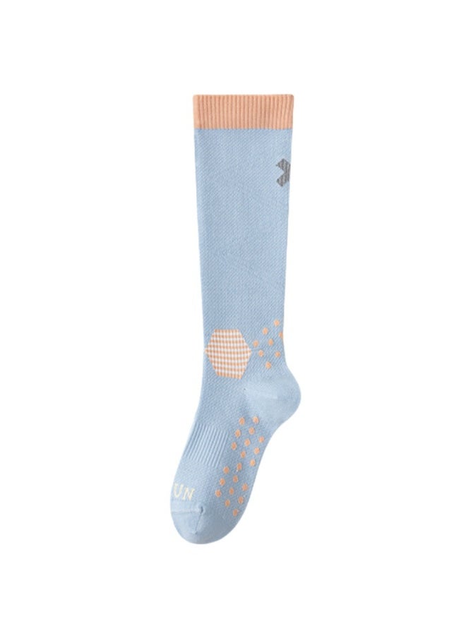 KUYING Fashion Anti Slip Breathable Sports Socks Three Piece Set 