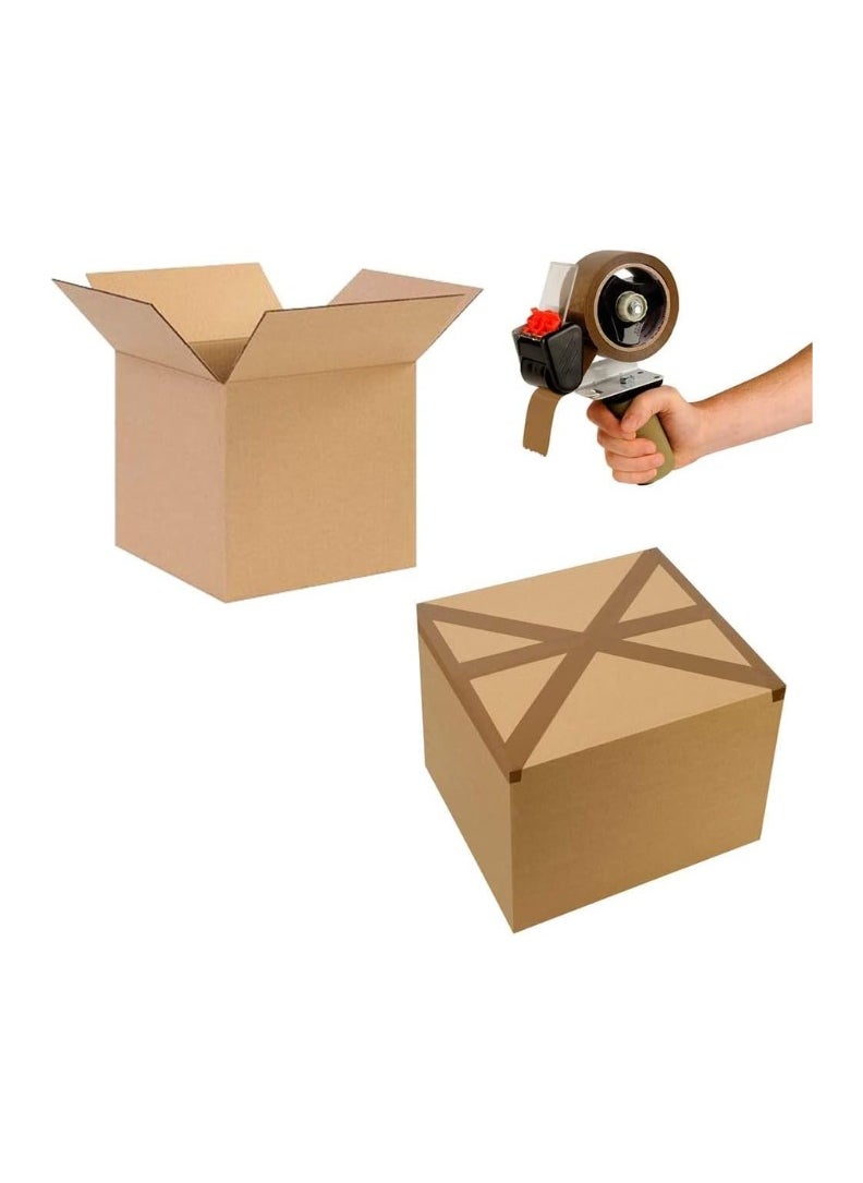 KNP 2 Inch Brown Packaging Tape Pack of 6 is a strong and reliable sealing solution designed for secure packing, shipping, and storage applications.