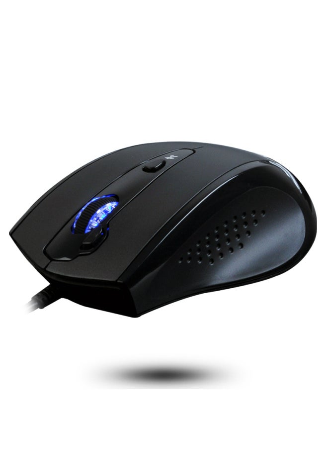 A4TECH A4tech N-810fxs Wired Mouse, Quiet And Comfortable, For Laptop And Desktop Computers, Ergonomic Usb Interface Large Hand Mouse, Gentleman Black  - Image 5