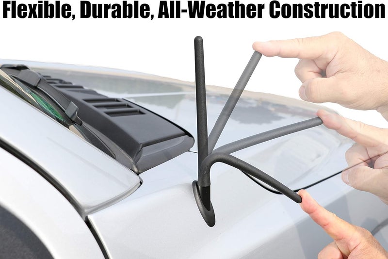AntennaMastsRus 6 3/4 Inch Short Rubber Antenna for Acura RDX (2007-2012) - Car Wash Proof - Image 3