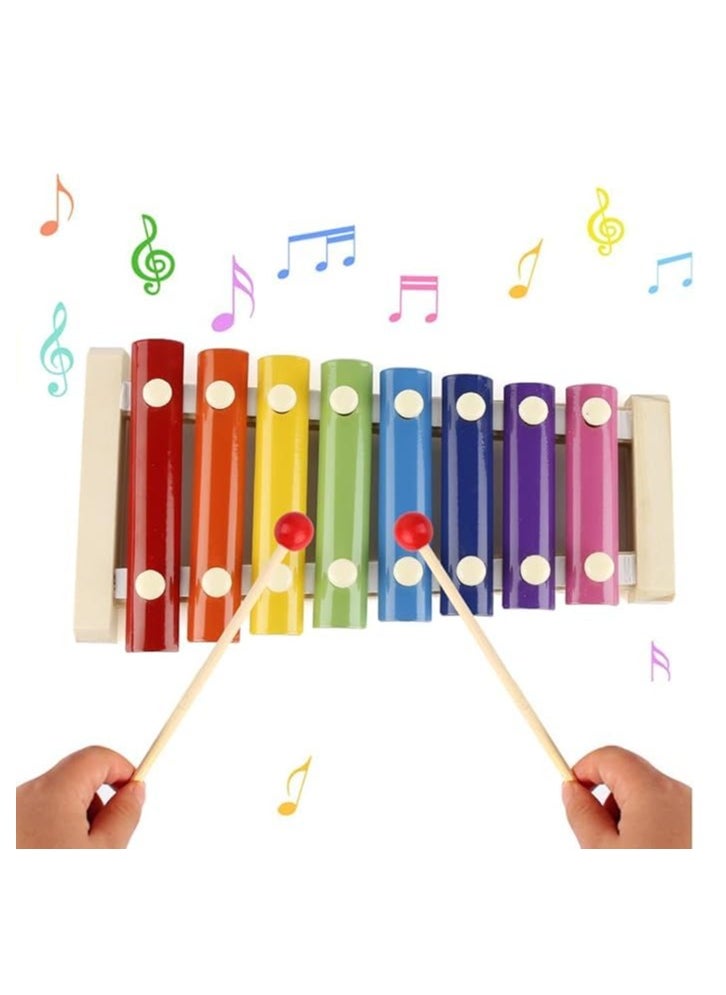 Safwa Toys Children's toy, W35-7 medium wooden xylophone toy from Al Safwa Toys  - Image 2